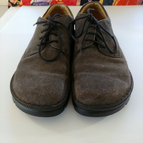 Birkenstock Other - Birkenstock Gray Suede Lace Up Shoe SZ 10-10.5